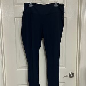 Cato Midnight Blue Women's Leggings Stretchy Navy Full Length Soft Plus Size